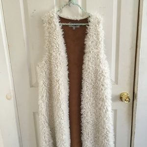 Faux Fur Reversible Vest